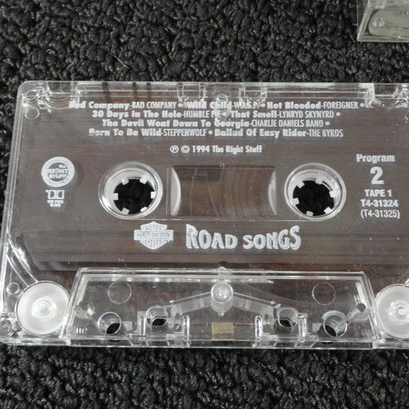 Harley Davidson Road songs Cassette Tested works, 1992 edition~Great songs. - Picture 3 of 4